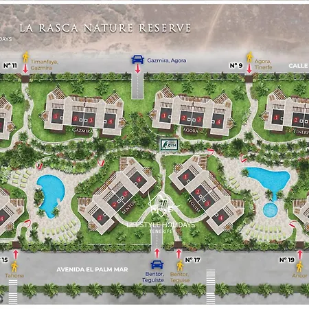 Σπίτι διακοπών Colinas - Agora 2 2 Nature Reserve View Palm-mar